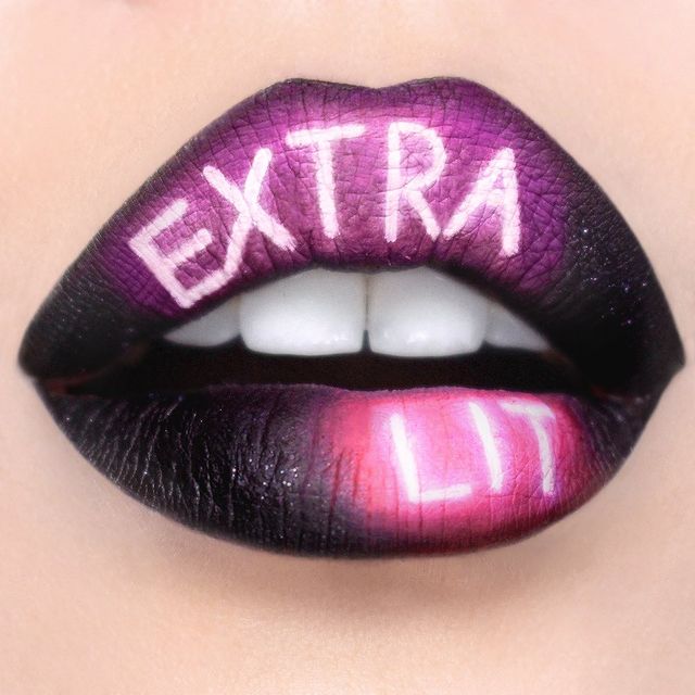 Extra Lit Lips Look With Pretty Punk Lightshow Palette Instagram Featured Post 6 of 8